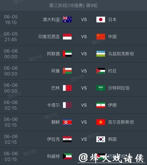 2026年世界杯完整赛程安排